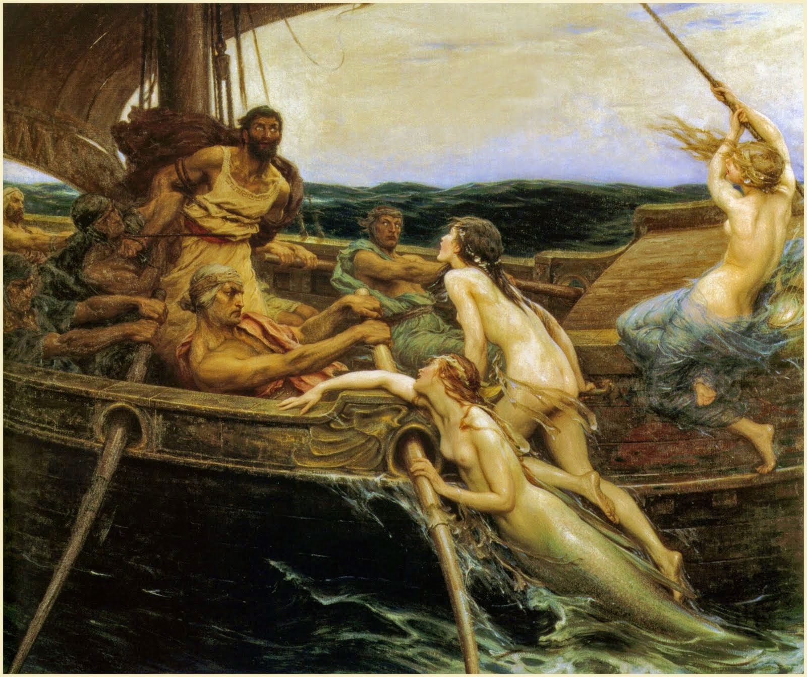 Herbert_James_Draper,_Ulysses_and_the_Sirens,_1909